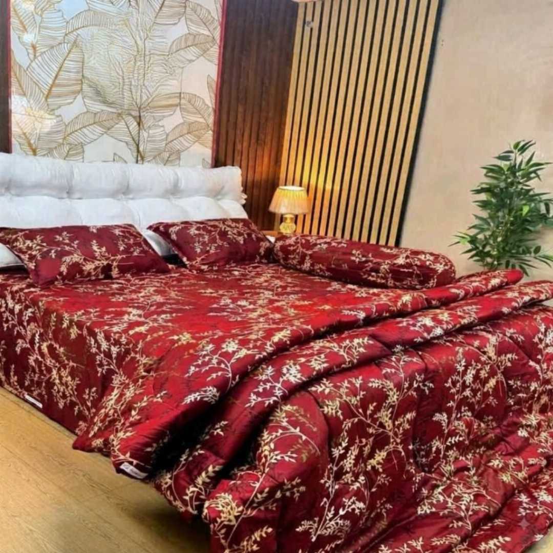 ৫,পিছ,সেট,প্রিমিয়াম,কোয়ালিটি,টুইল,কটন,ফেব্রিক্স,কমফোর্টার
